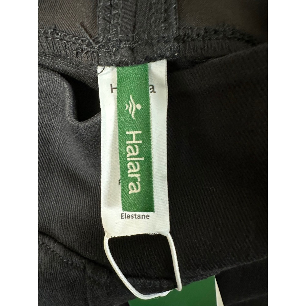Halara Flex Denim Leggings Womens M Black High Waisted 7/8 Skinny Jeggings NEW - Picture 7 of 13